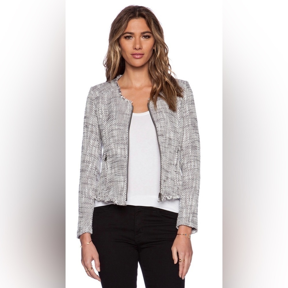 Joie Collis tweed jacket